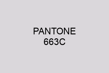 Peinture Pantone 663C