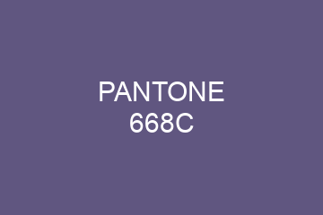 Peinture Pantone 668C