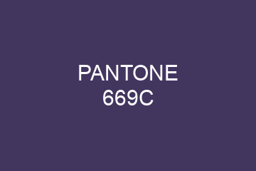 Peinture Pantone 669C