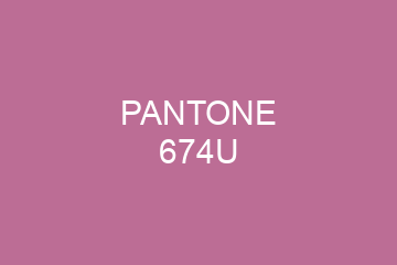 Peinture Pantone 674U