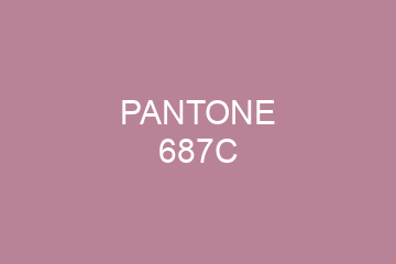 Peinture Pantone 687C