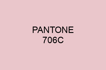 Peinture Pantone 706C