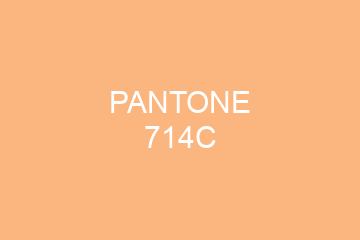 Peinture Pantone 714C