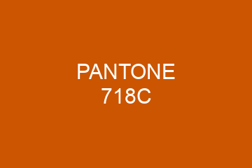 Peinture Pantone 718C