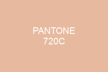 Peinture Pantone 720C