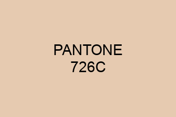 Peinture Pantone 726C