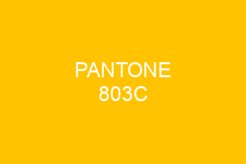 Peinture Pantone 803C