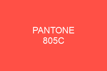 Peinture Pantone 805C