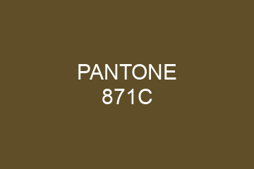 Peinture Pantone 871C