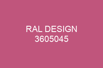 Peinture RAL 3605045