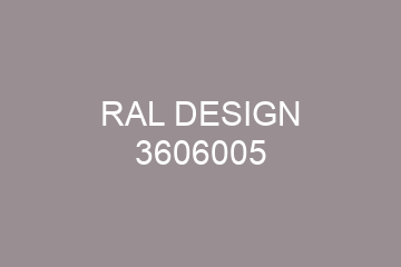 Peinture RAL 3606005